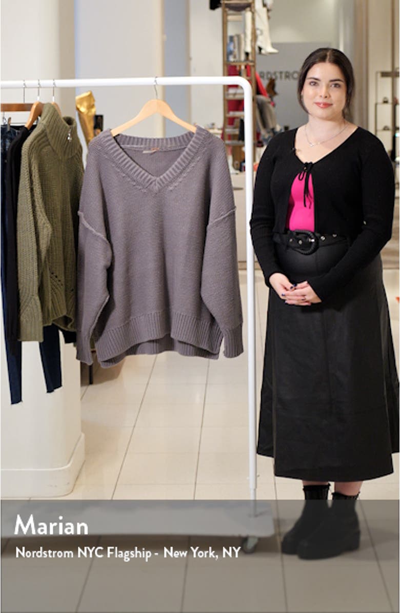 Alli V-Neck Sweater, sales video thumbnail