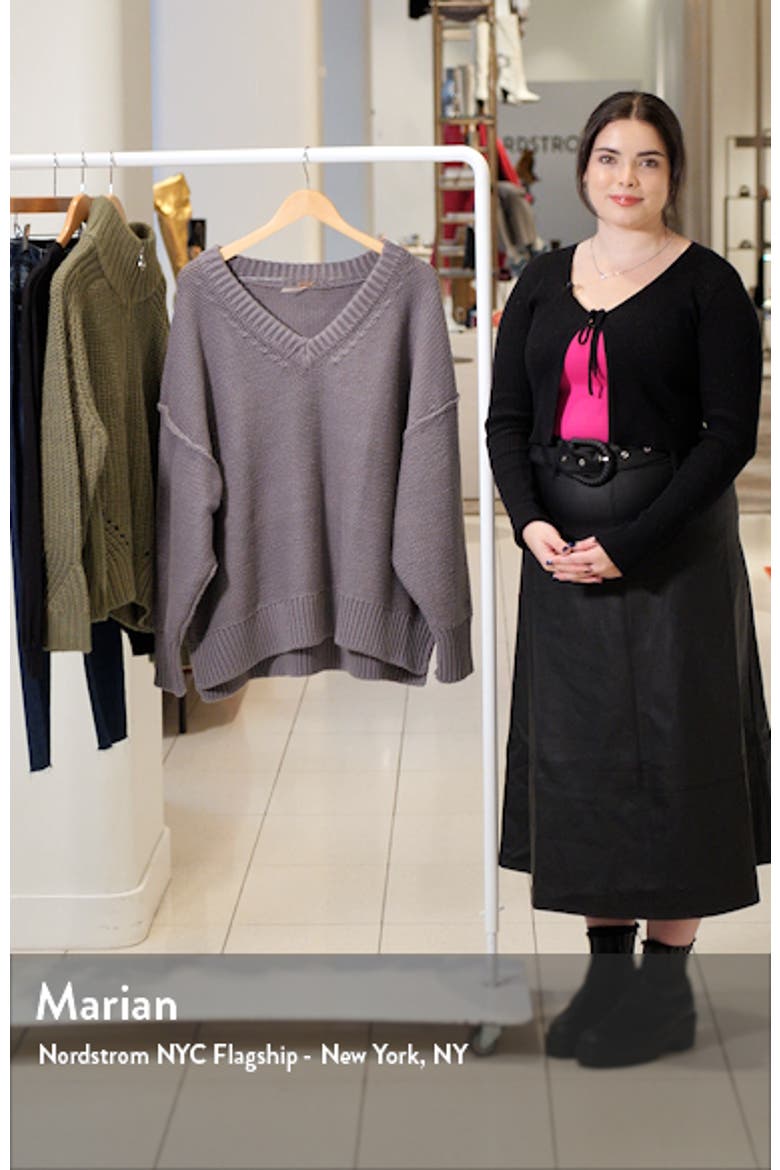 Alli V-Neck Sweater video