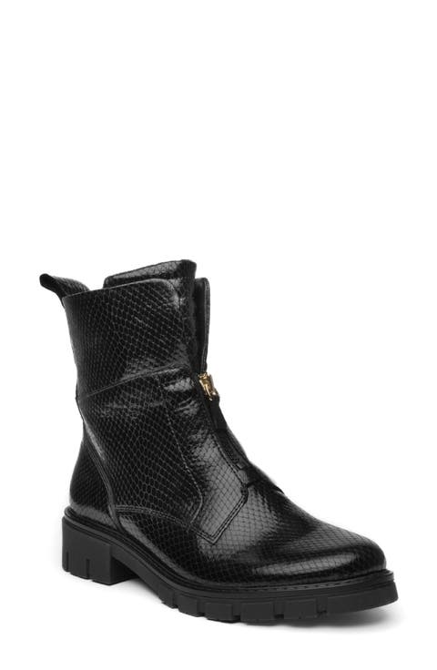 Deon Leather Bootie