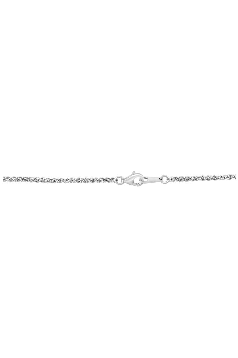 Sterling Silver Onyx Pendant Necklace, Alternate, color, BLACK