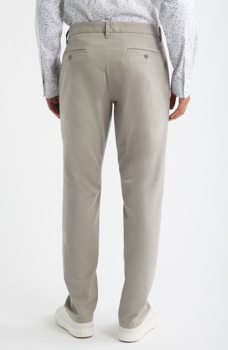 Nordstrom Straight Stretch Cotton Chinos, Alternate, color, Grey Earl
