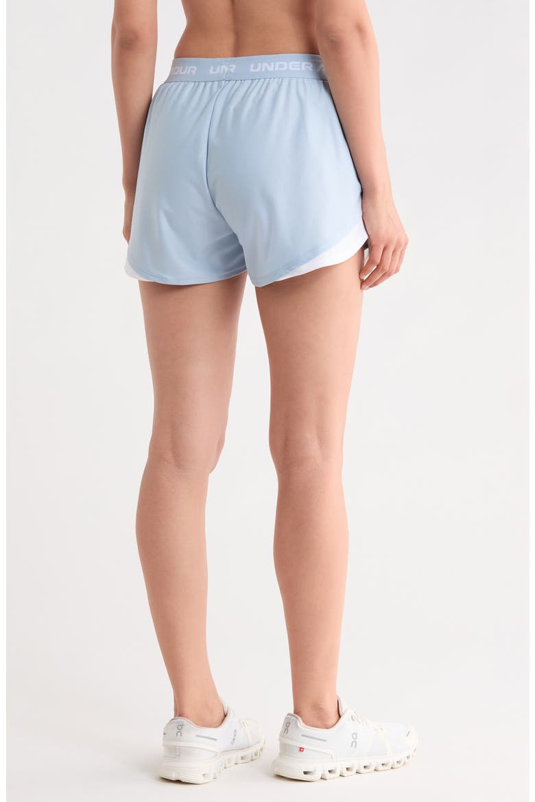 Tech Play Up Performance Shorts, Alternate, color, BLUE CALM