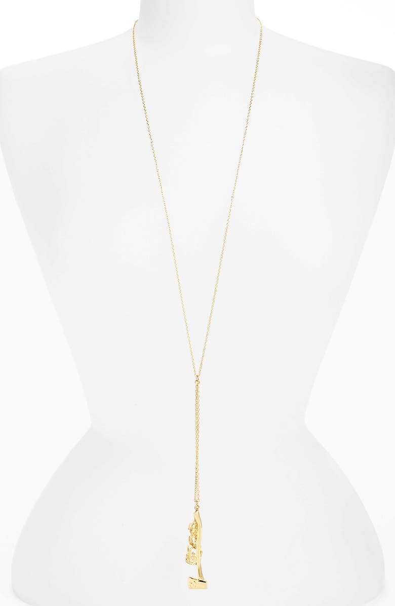 Tom Binns 'Charm Offensive' Charm Necklace, Main, color, 