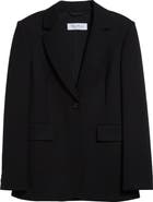 Max Mara Serio One-Button Blazer