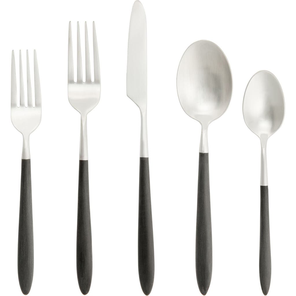 Fortessa Velo 20-piece Flatware Set In Black
