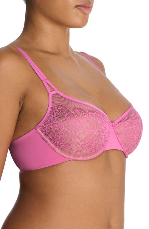 Natori Graceful Full Fit Balconette Contour Underwire Bra In Pink