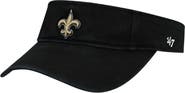 '47 Men's '47 Black New Orleans Saints Clean Up Visor