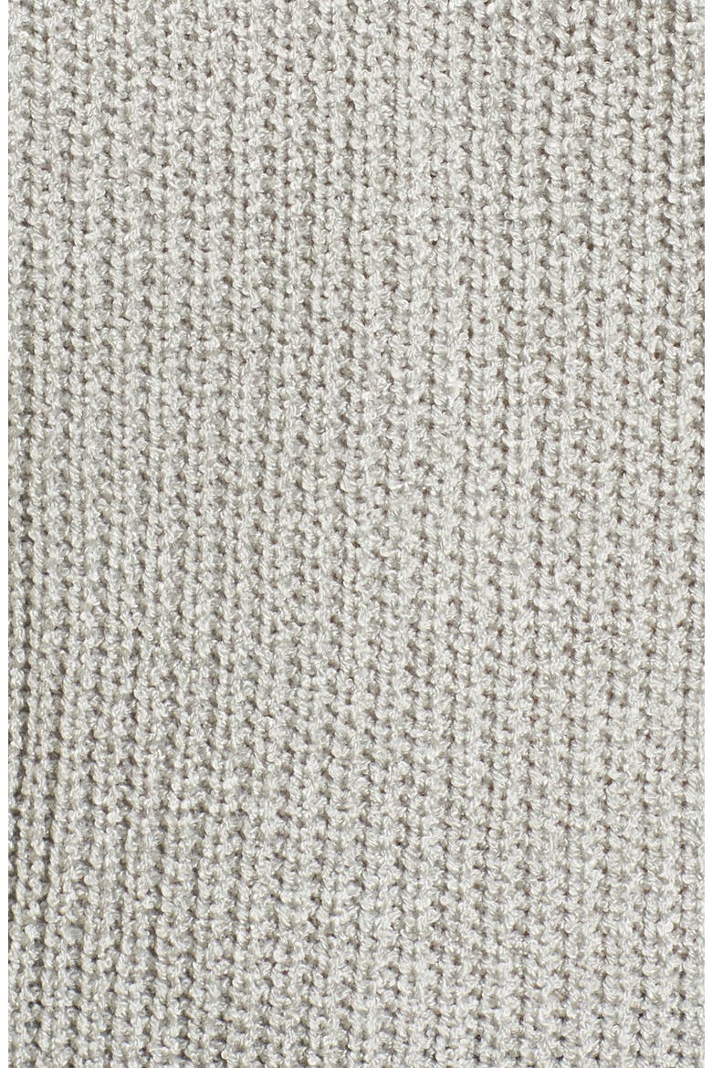 Twist Back Sweater, Alternate, color, HEATHER GREY