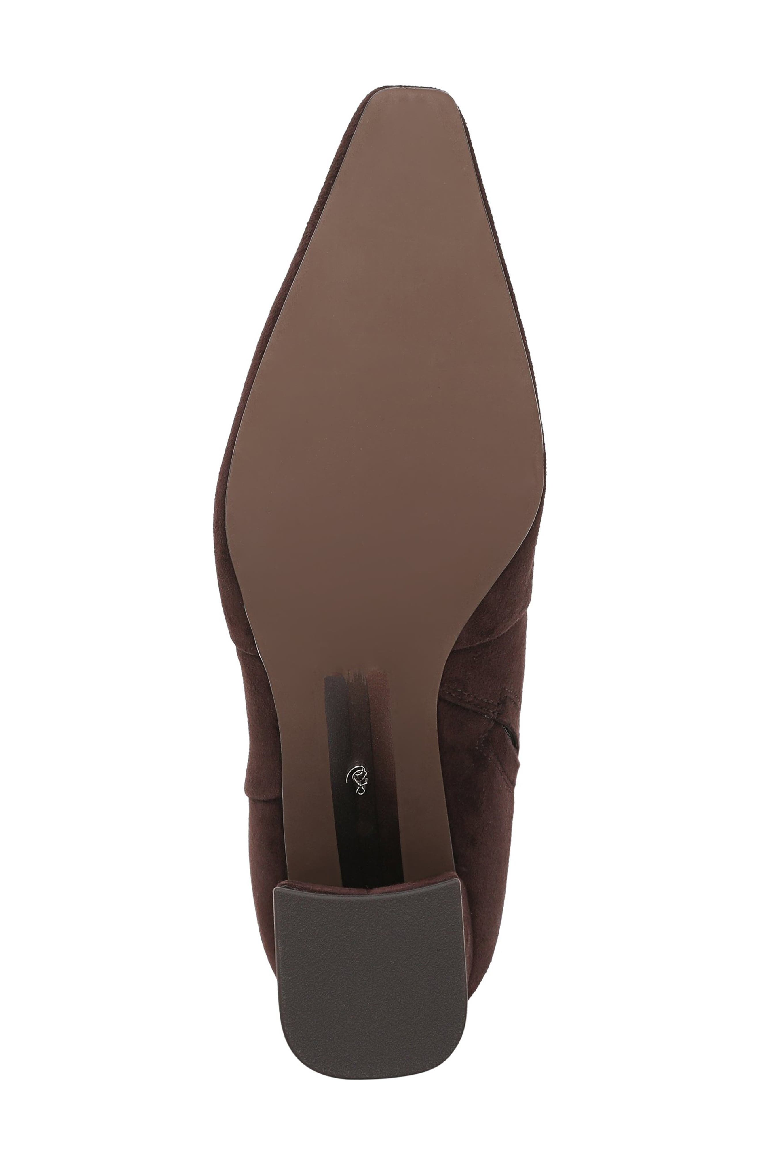 Scottie Block Heel Bootie, Alternate, color, CAFE NOIR