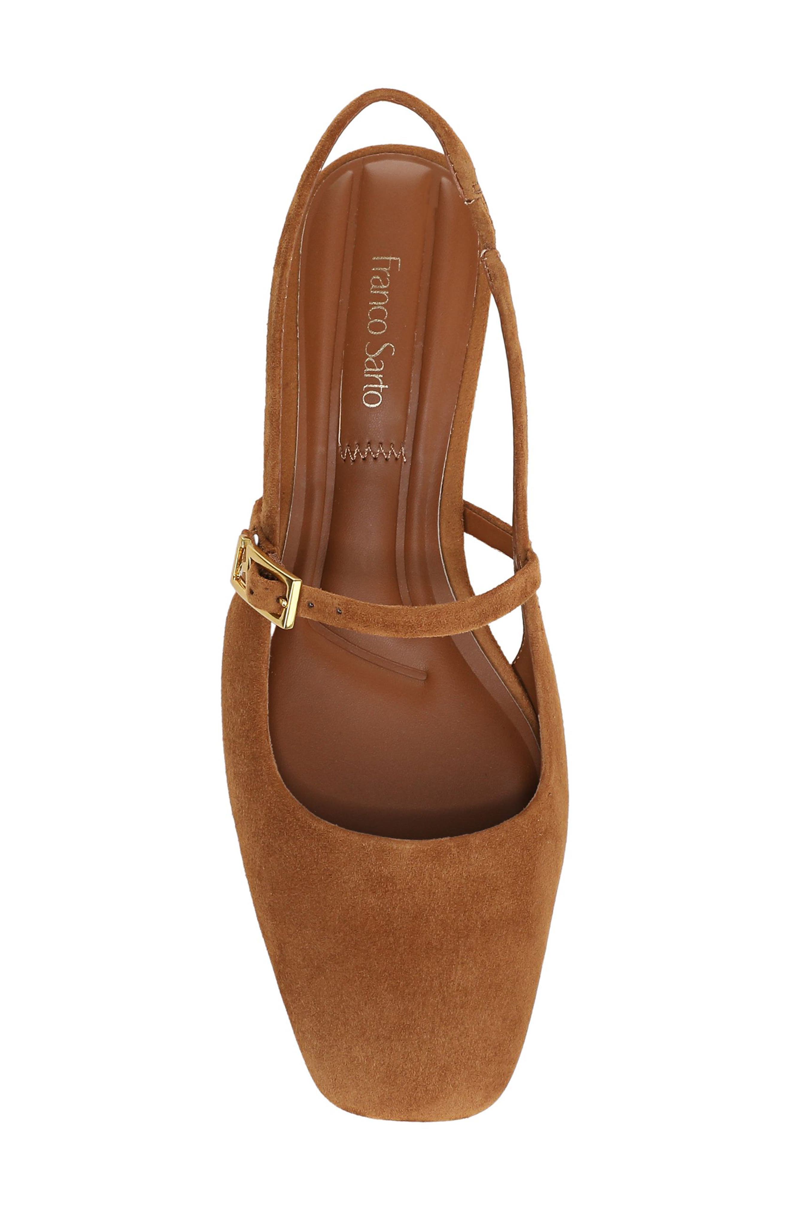Destin Slingback Flat, Alternate, color, SADDLE TAN