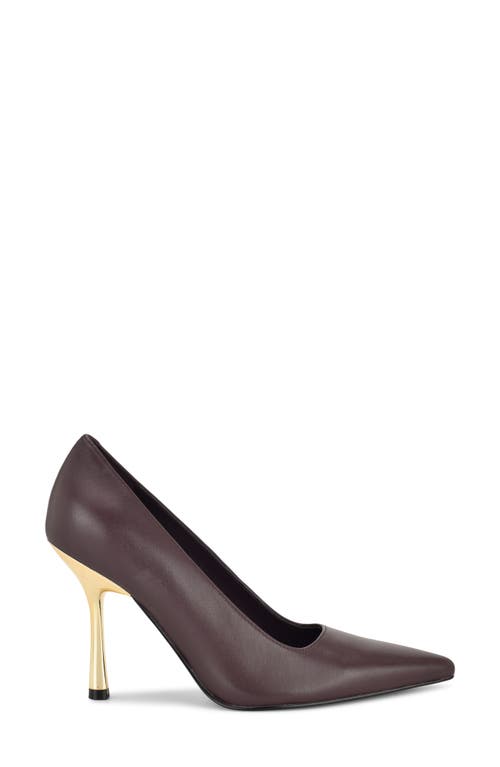 Nine West Jamiey Pointed Toe Pump In Red
