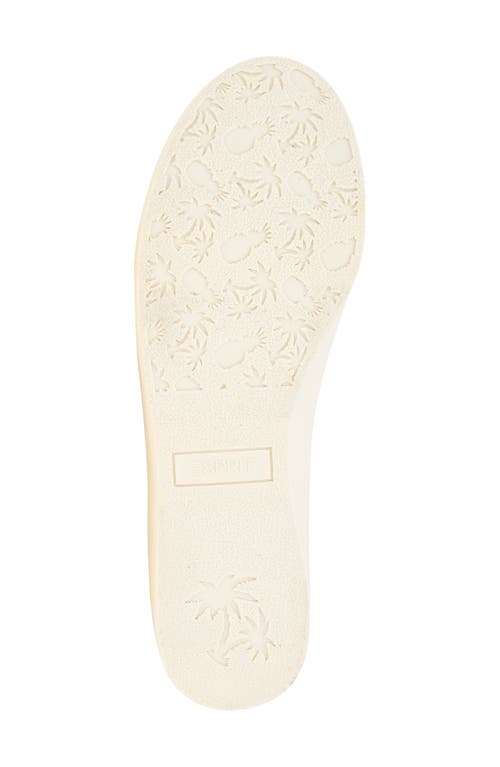 Esprit North Perforated Slip-on Sneaker In Gray