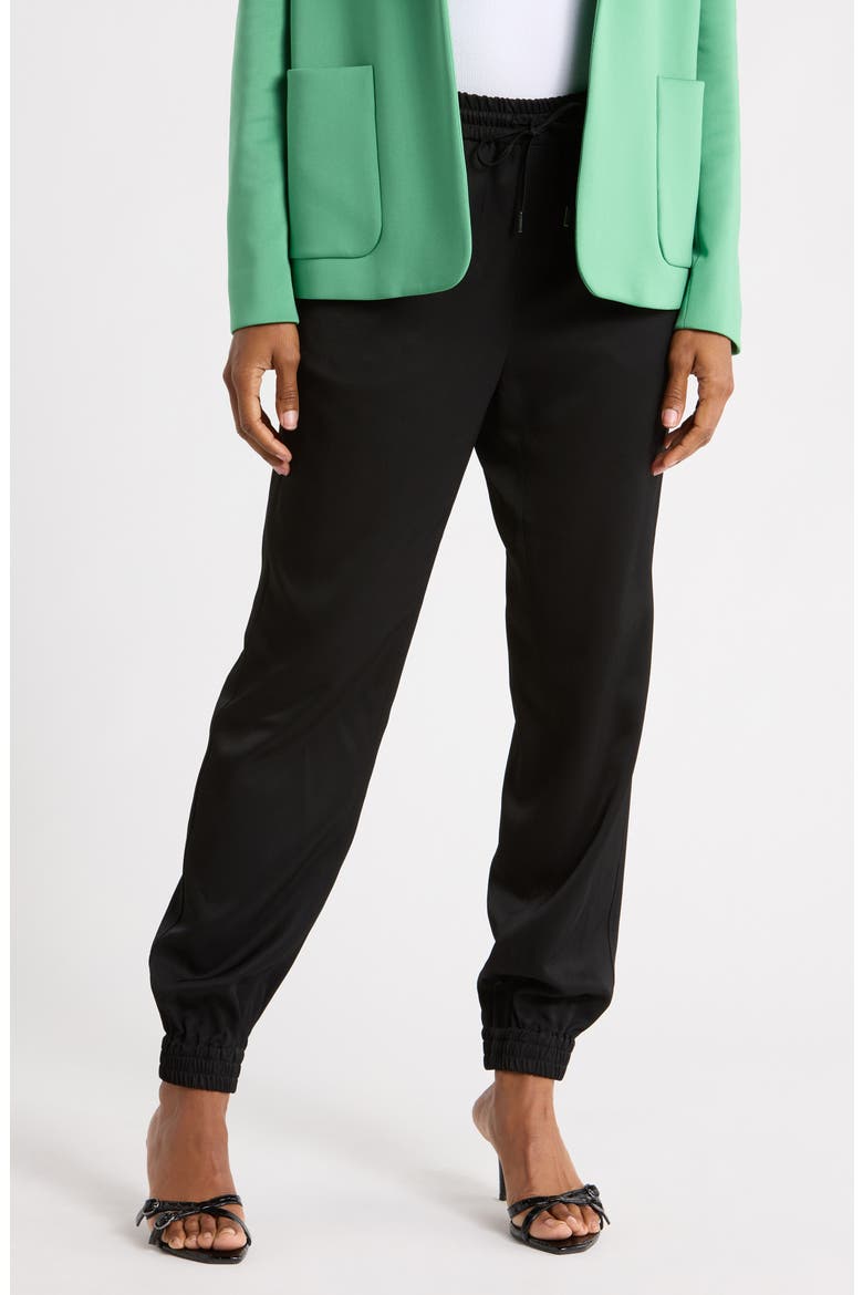 Drawstring Jogger Pants, Main, color, BLACK