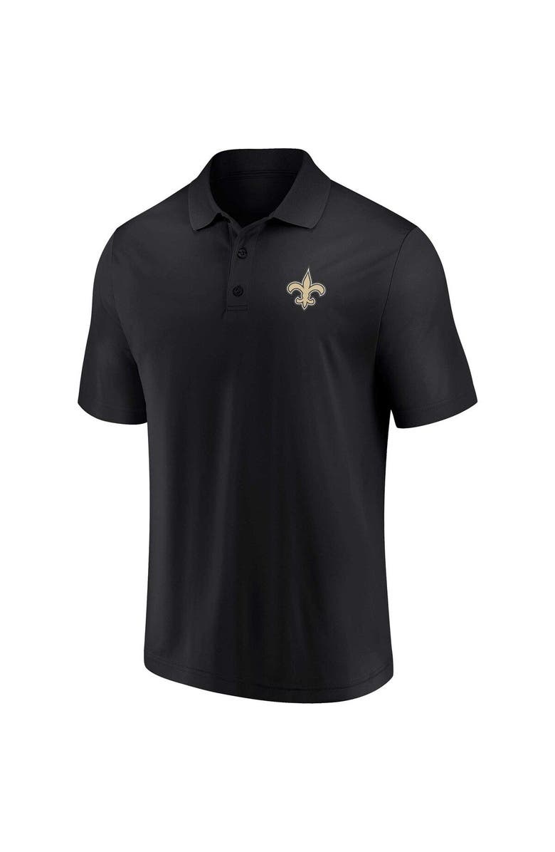 FANATICS Men's Fanatics Branded Black/Gold New Orleans Saints Dueling Two-Pack Polo Set, Alternate, color, 