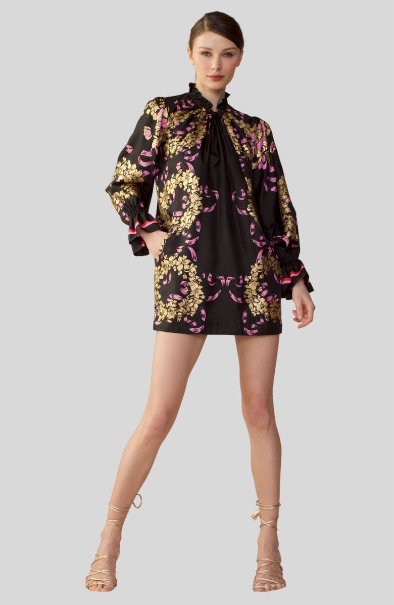 Cynthia Rowley Marseille Shift Dress, Alternate, color, 