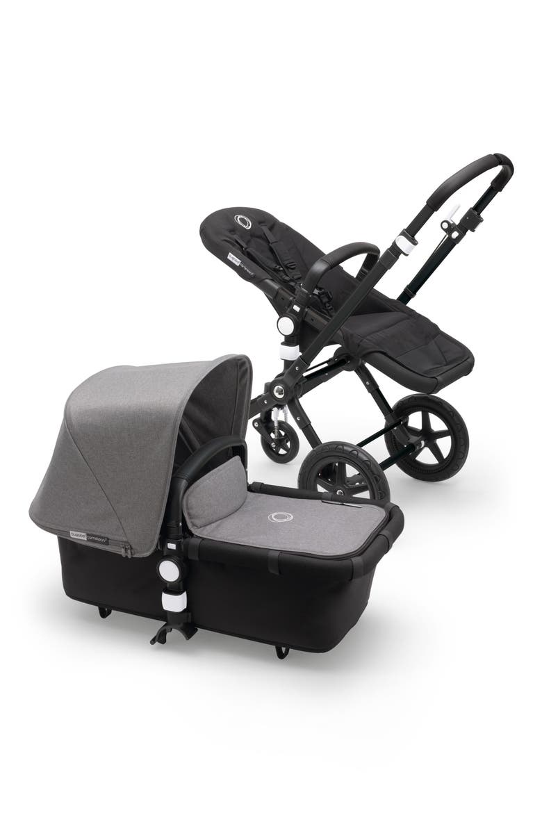 Cameleon³ Complete Stroller with Fabric Set, Main, color, BLACK/ GREY MELANGE