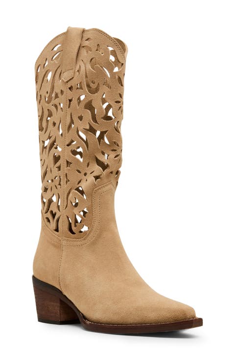 Albany Cutout Western Boot (Women) (Narrow Calf)