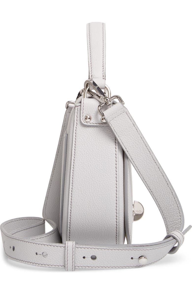 Serapian Milano Mini Luna Leather Top Handle Bag, Alternate, color,