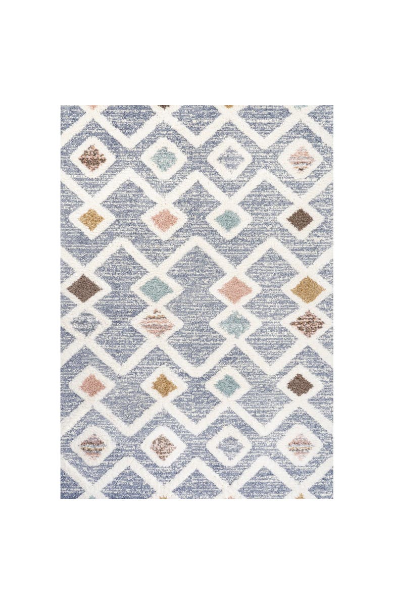 JONATHAN Y Monique Trellis High-Low Area Rug, Main, color, Multi/Gray