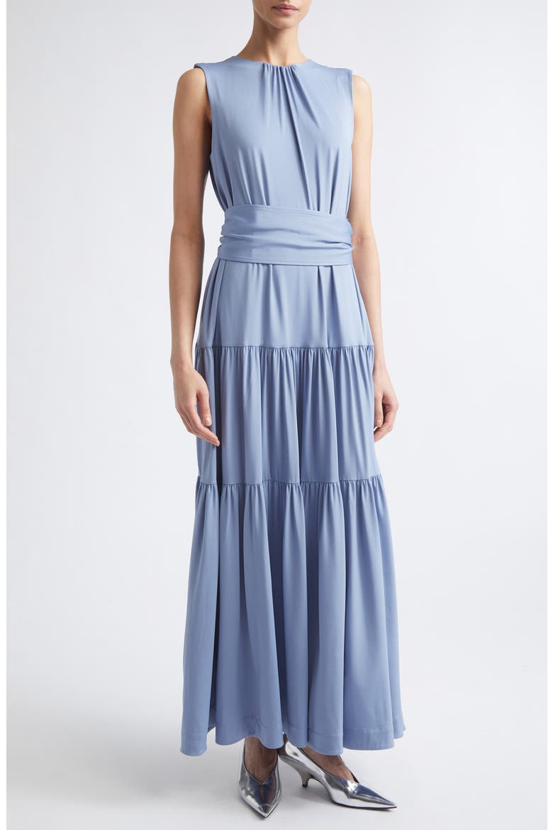 Liza Stretch Jersey Maxi Dress, Main, color, AMSONIA