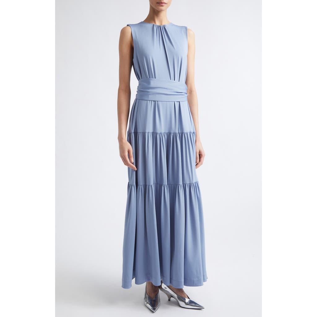 Altuzarra Liza Stretch Jersey Maxi Dress in Amsonia at Nordstrom, Size 36