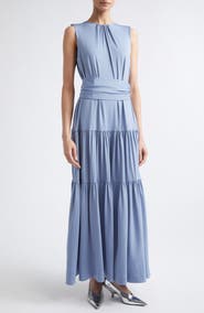 Altuzarra Liza Stretch Jersey Maxi Dress