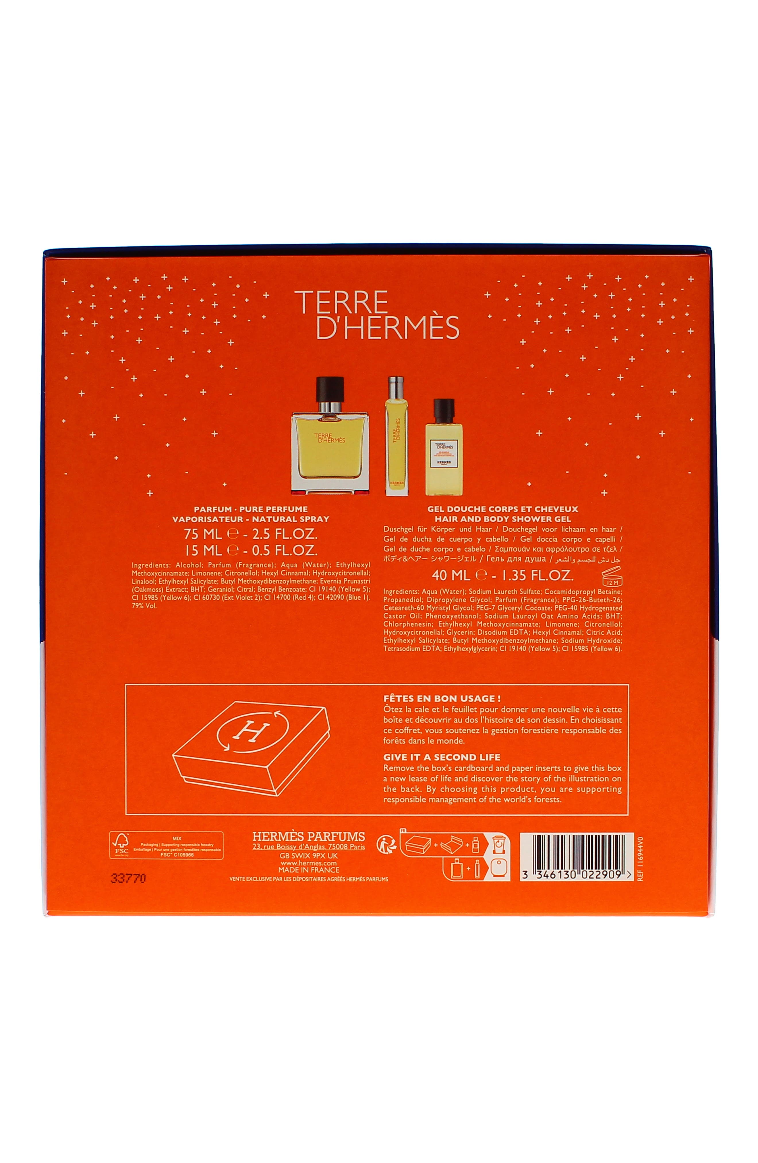 Hermès Terre d'Hermes - Pure Perfume Set (Men) | Nordstromrack