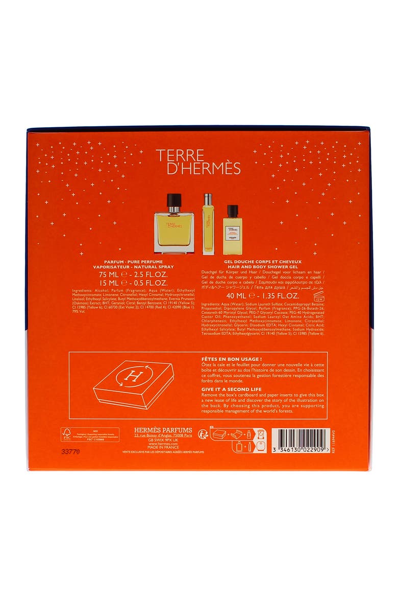 Terre d'Hermes - Pure Perfume Set, Alternate, color, NO COLOR