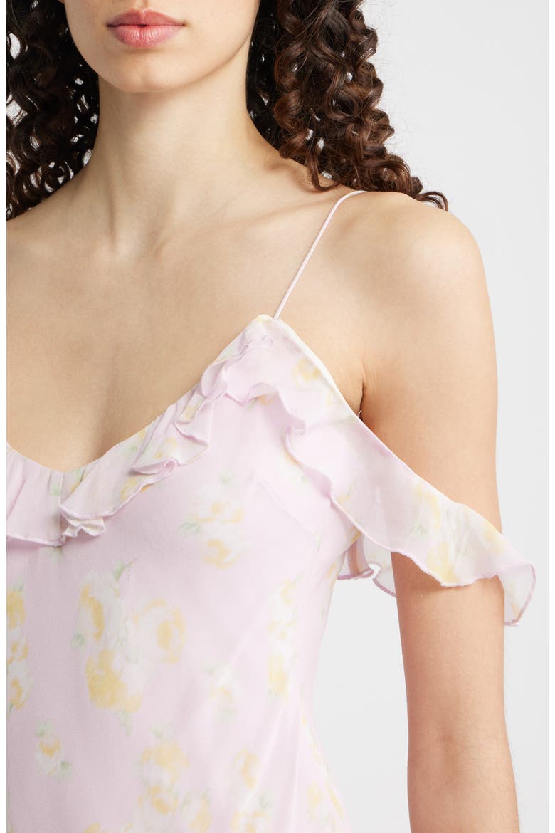 Timara Ruffle Minidress, Alternate, color, WISTERIA SUN