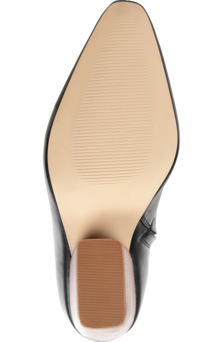 Journee Signature Hydra Leather Bootie, Alternate, color,