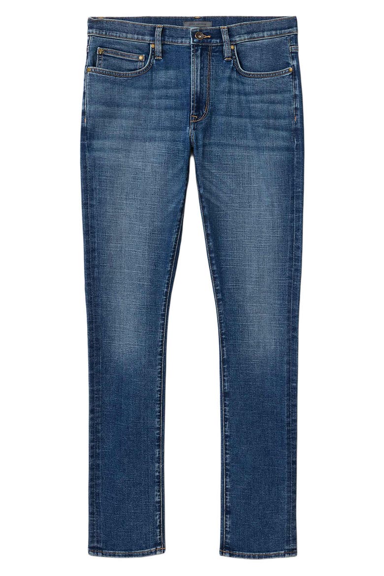 Fret Slim Fit Jeans, Alternate, color, STEEL BLUE
