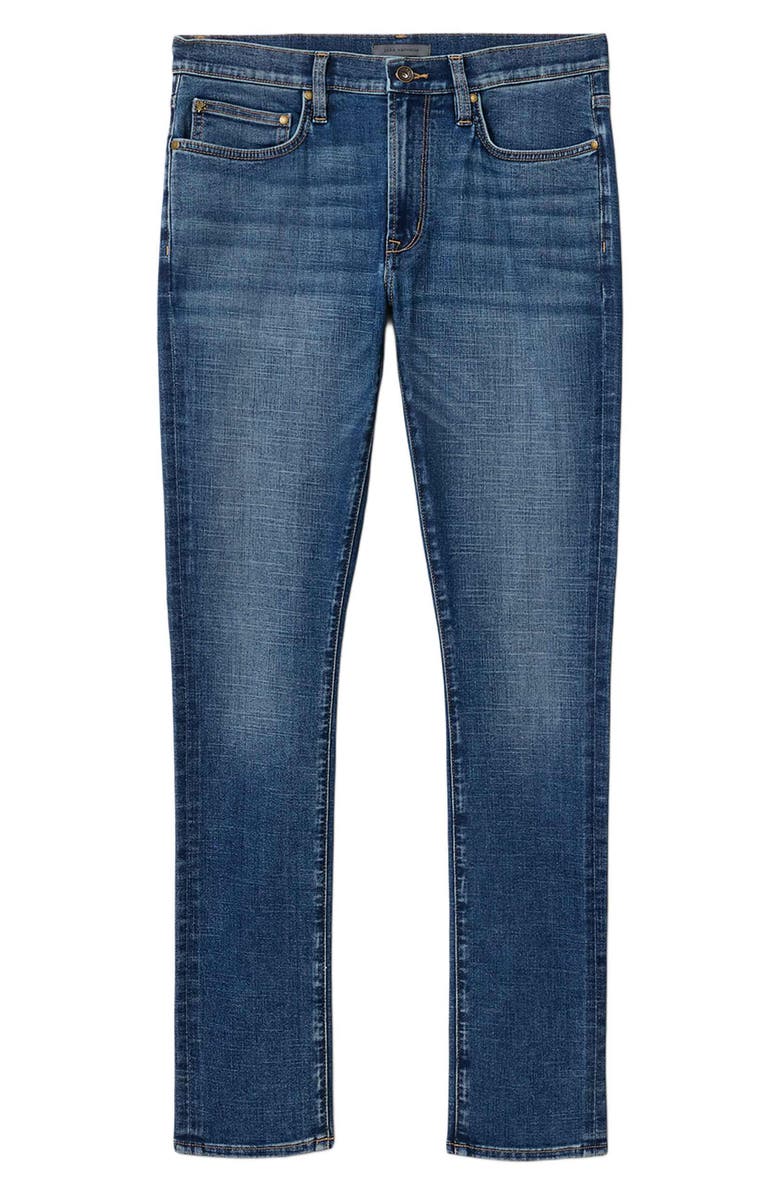John Varvatos Fret Slim Fit Jeans, Alternate, color, 