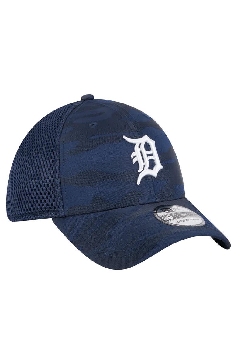 New Era Men's New Era Navy Detroit Tigers Subtle Camo 39THIRTY Flex Hat, Alternate, color, 