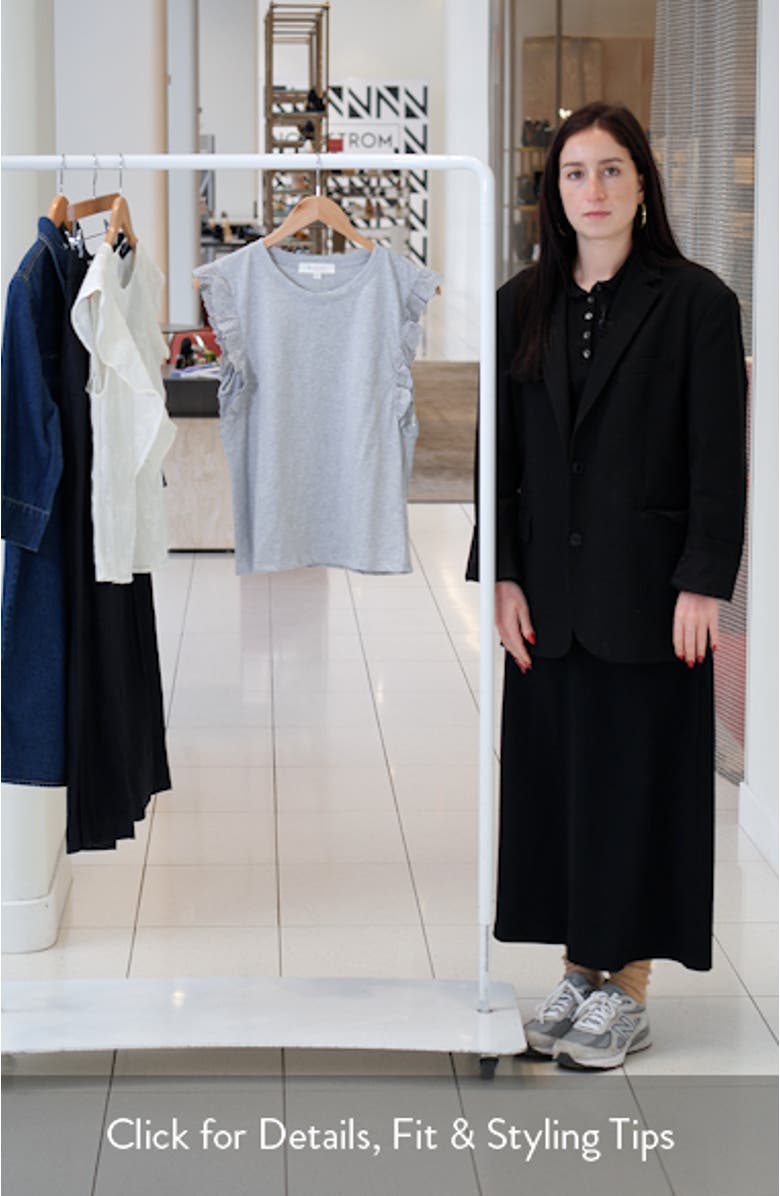 Ruffle Eyelet Tank Top, sales video thumbnail