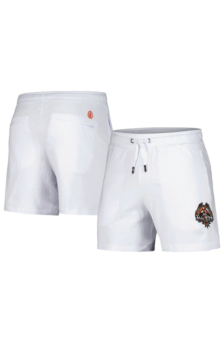FISLL Unisex FISLL  White 2023 WNBA All-Star Game Applique Shorts, Main, color, 