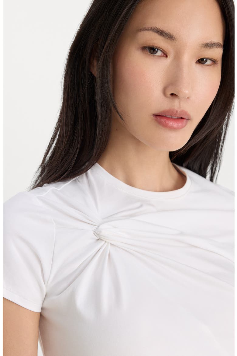 Superstretch Twist T-Shirt, Alternate, color, WHITE001