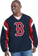 G-III SPORTS BY CARL BANKS Men's G-III Sports by Carl Banks Navy Boston Red Sox Double Coverage V-Neck Pullover