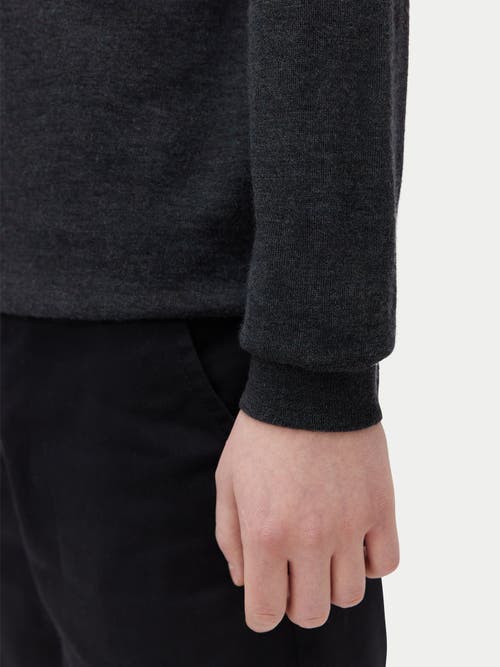 Gobi Mongolian Cashmere Cashmere Silk Polo In Gray