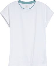 Eleventy Layered Crewneck T-Shirt