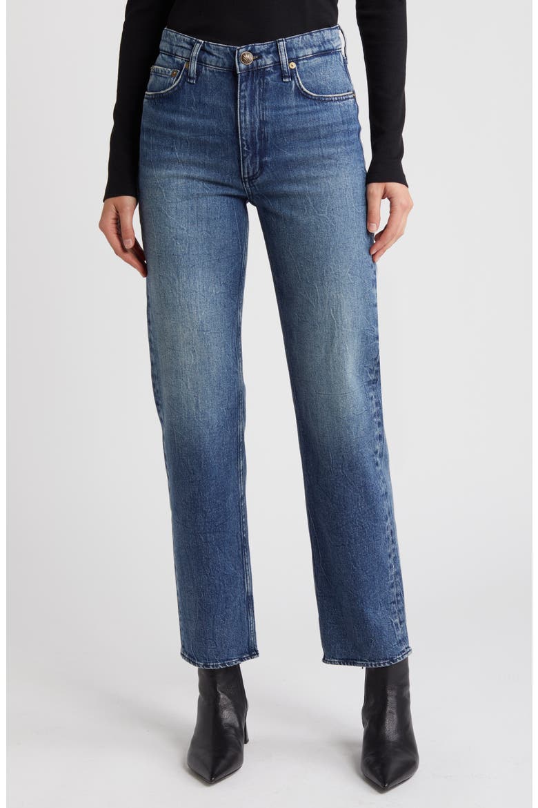 Harlow Ankle Straight Leg Jeans, Main, color, ROVERS