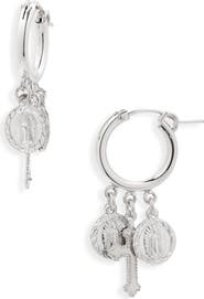 Child of Wild Hail Mary Charm Drop Earrings