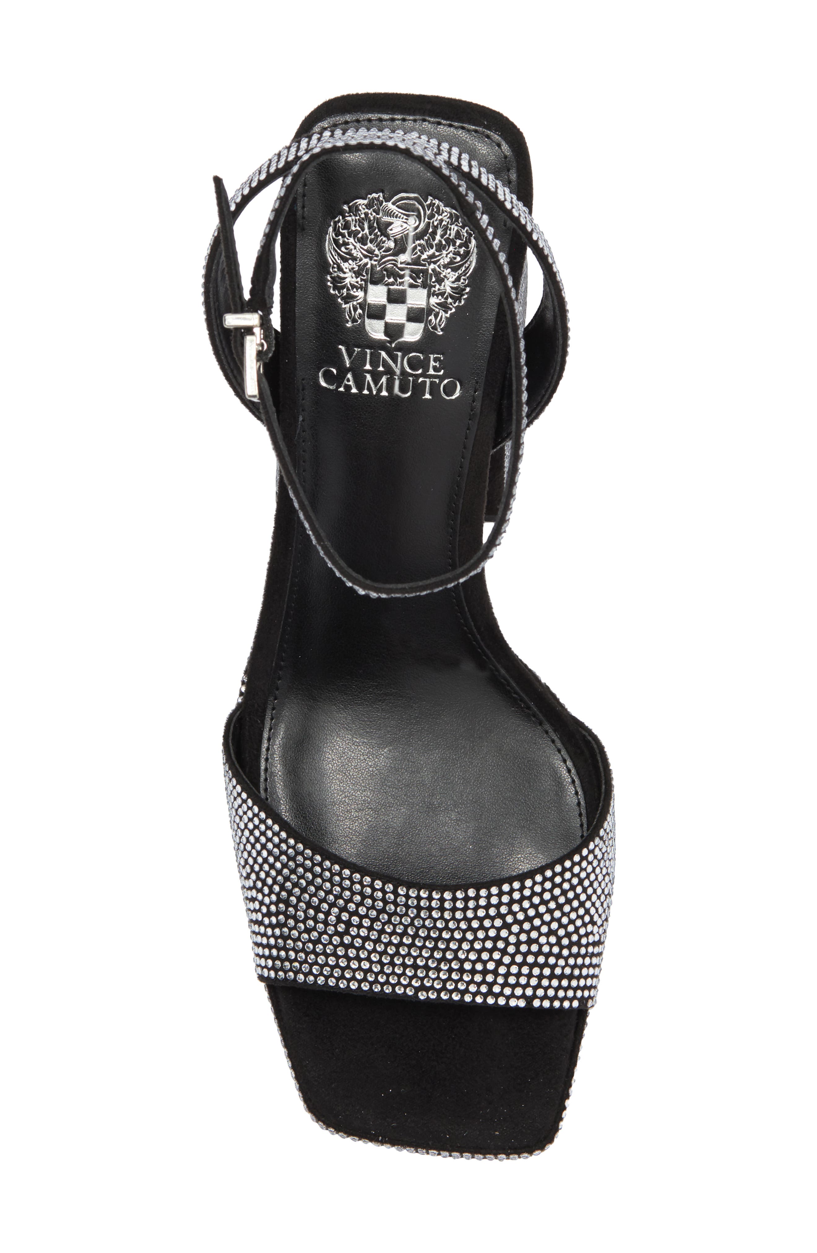 Vince Camuto Pilannaa Rhinestone Block Heel Sandal, Alternate, color, 