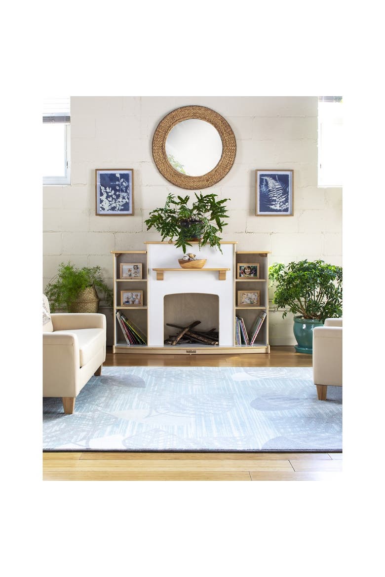 Sense of Place Circle Acrylic Wall Mirror, Alternate, color, Beige