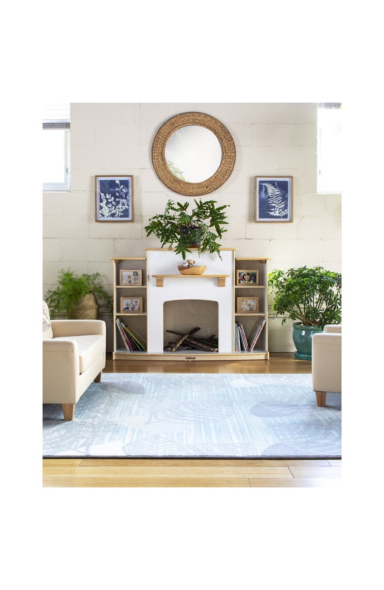 Kaplan Early Learning Company Sense of Place Circle Acrylic Wall Mirror, Alternate, color, Beige