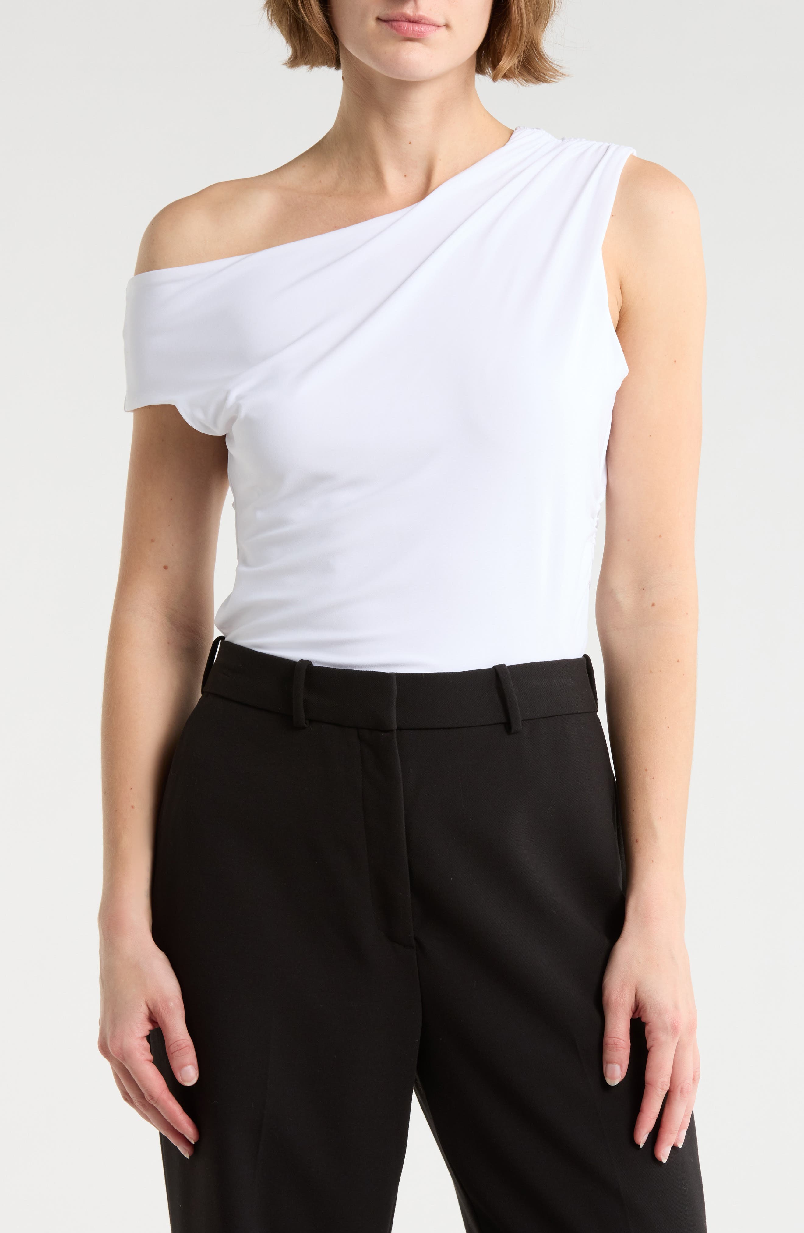 Asymmetric One-Shoulder Top - image 3