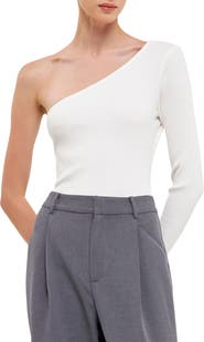Endless Rose One-Shoulder Bodysuit