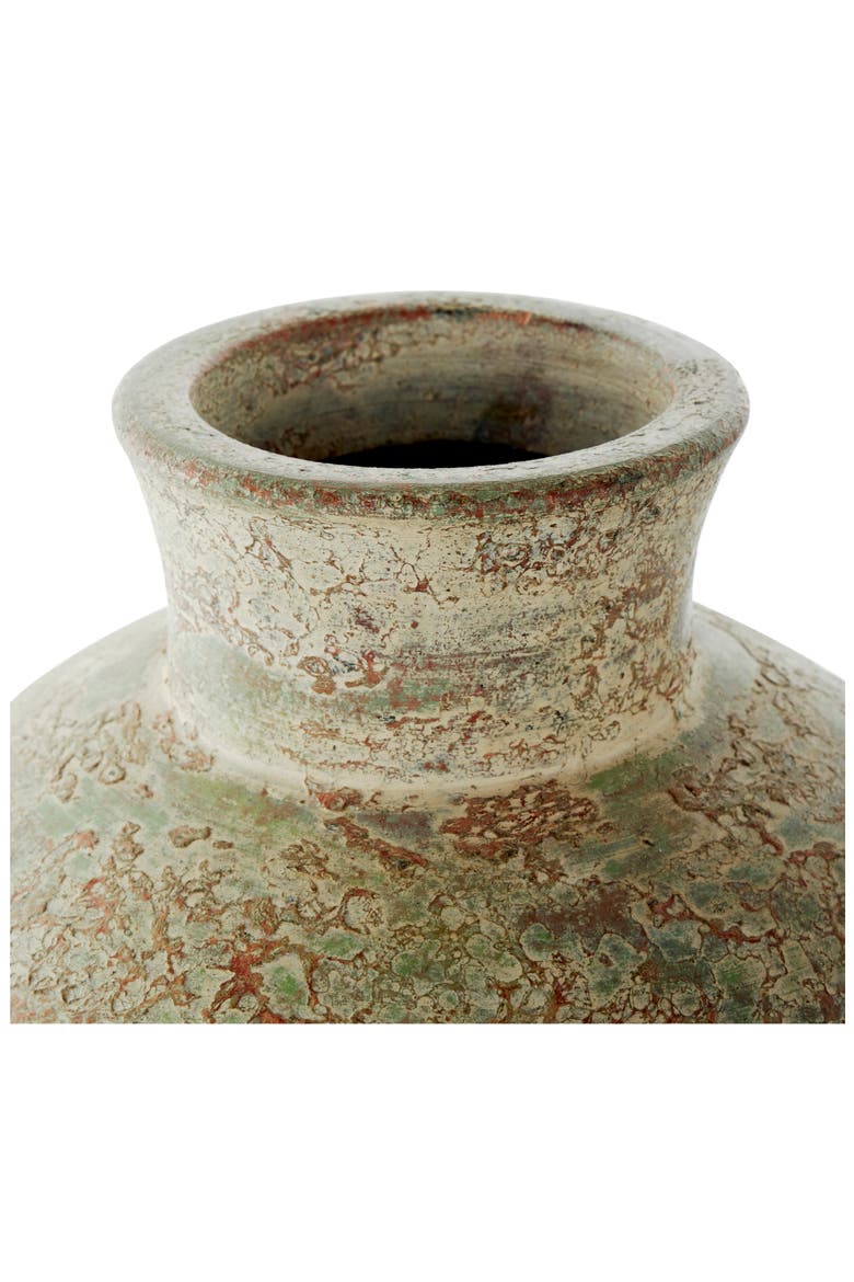 Brown Ceramic Vase, Alternate, color, BROWN