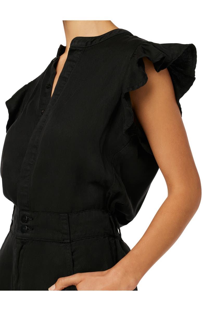 Joe's Emilia Flutter Sleeve Romper, Alternate, color, 