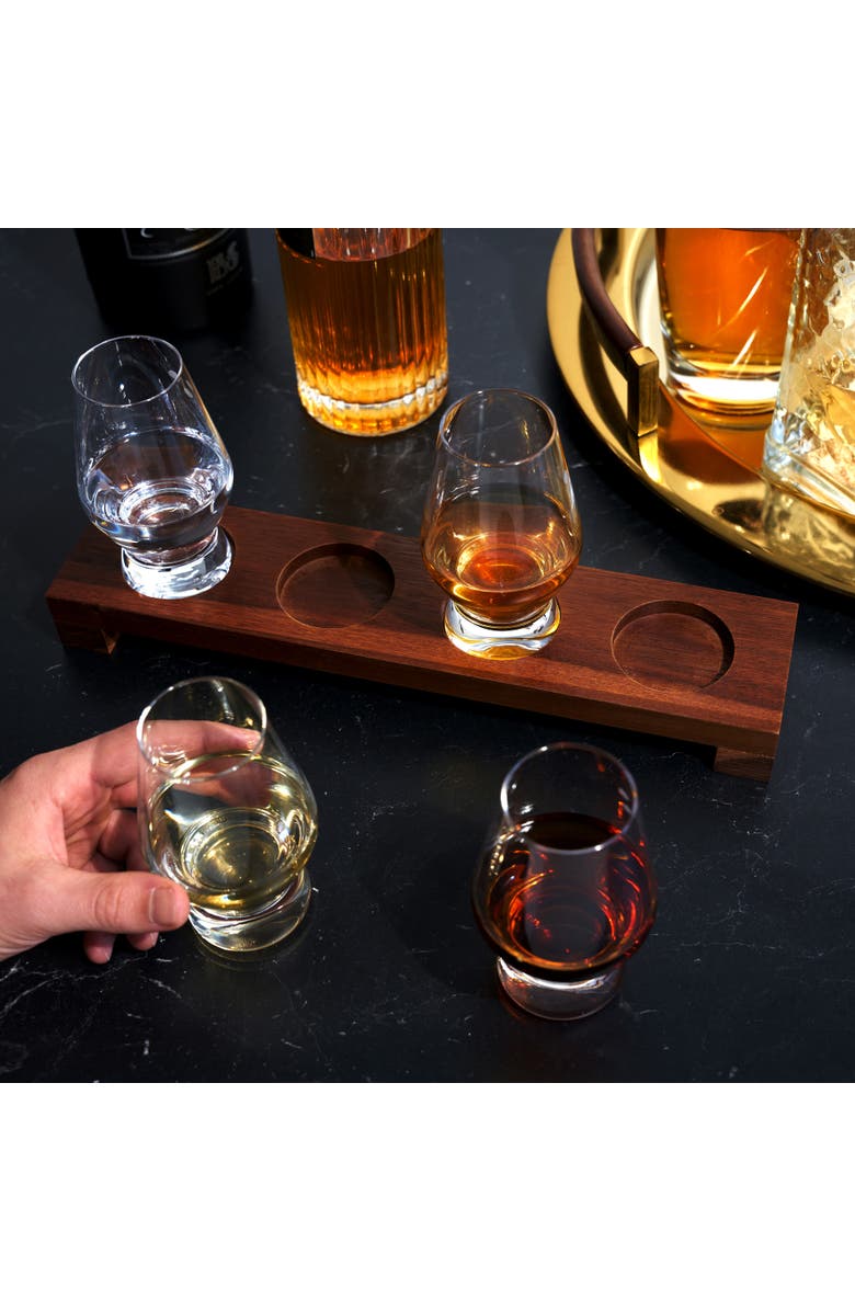 Viski Crystal Spirit Flight Set Set of 5, Alternate, color, Clear