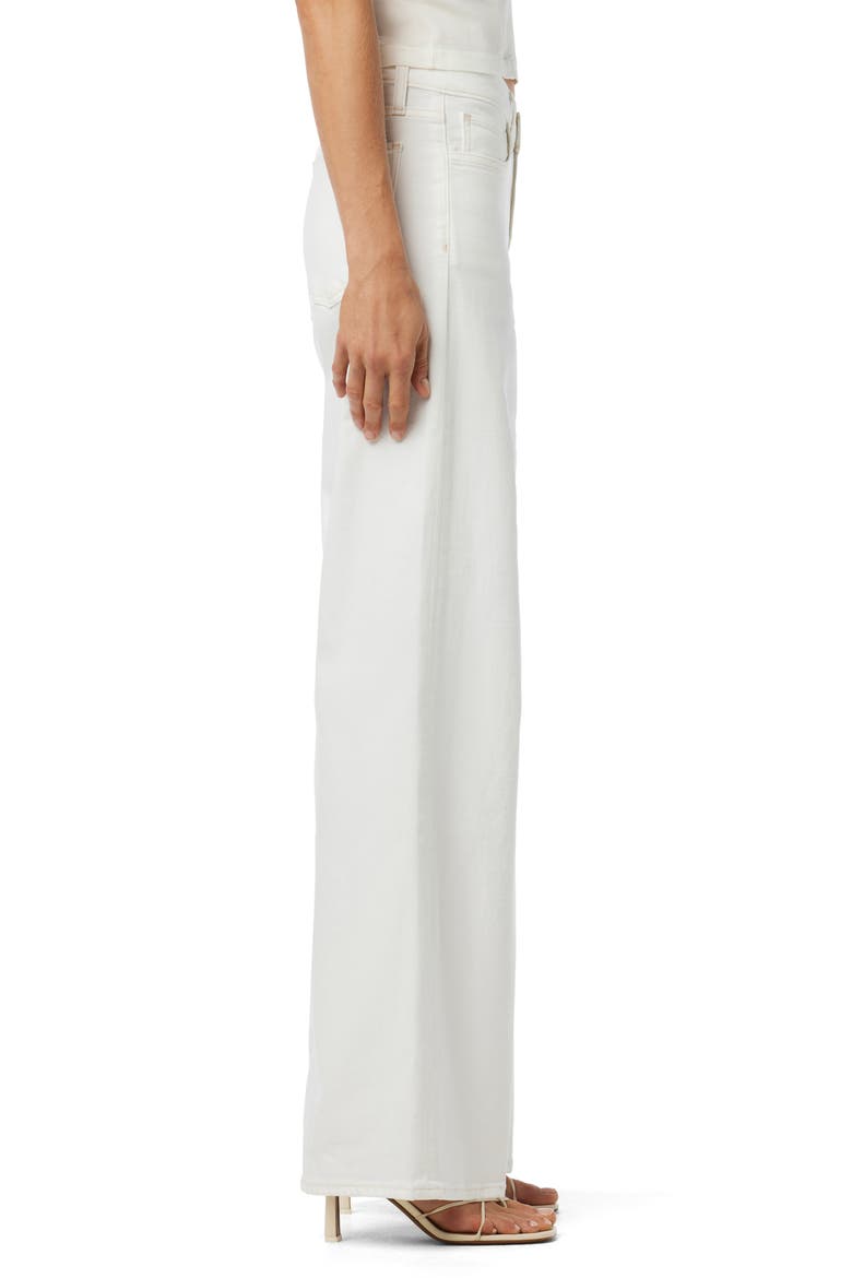 The Lou Lou Low Rise Wide Leg Jeans, Alternate, color, WHITE